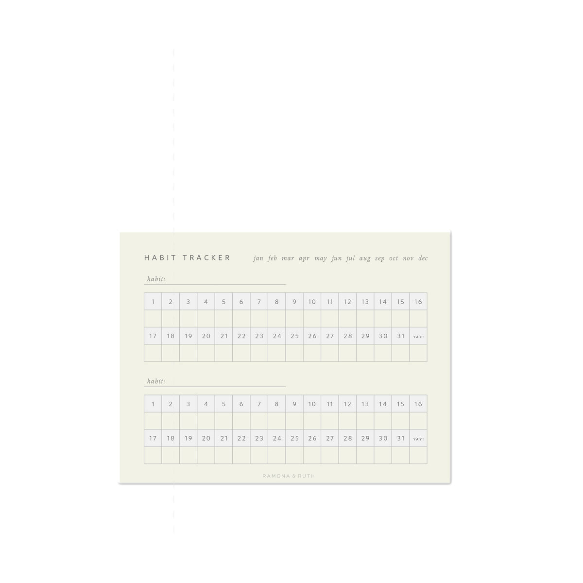 'HABIT TRACKER'