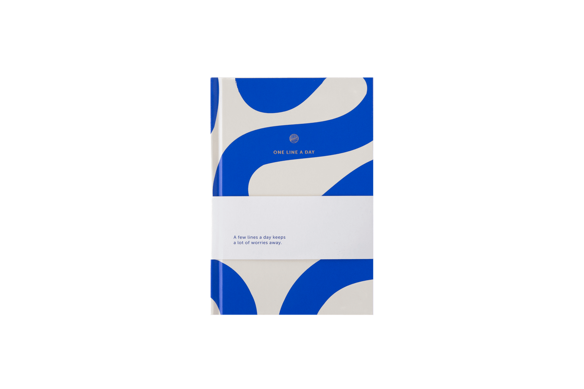 'ONE LINE A DAY - FLOW BLAU'