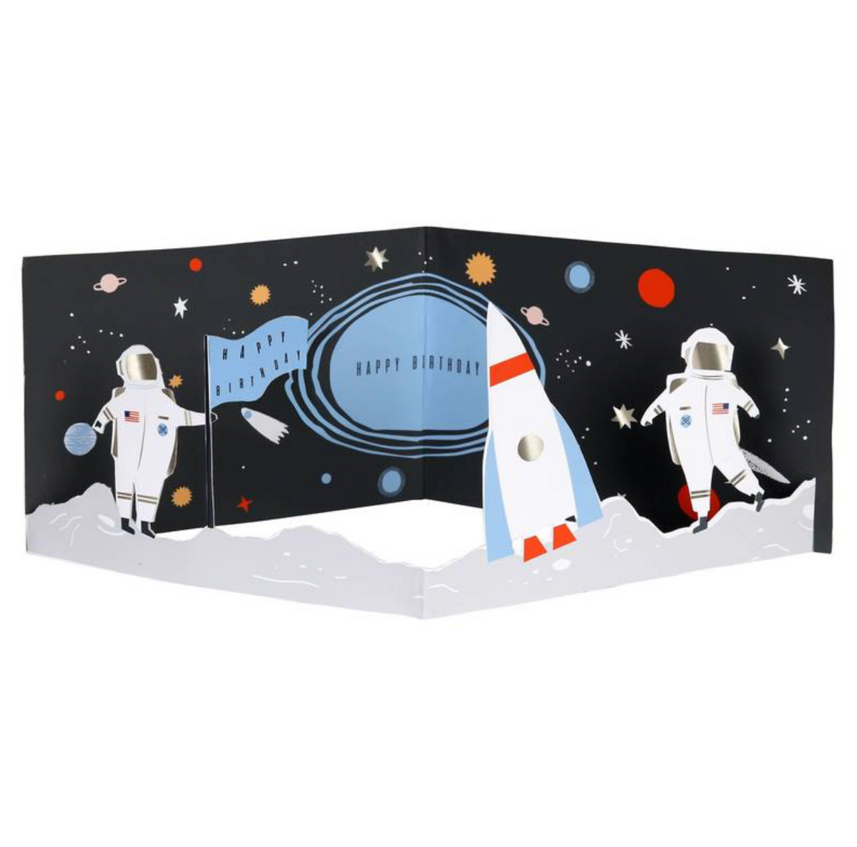 MERI MERI '3D SPACE SCENE' KARTE