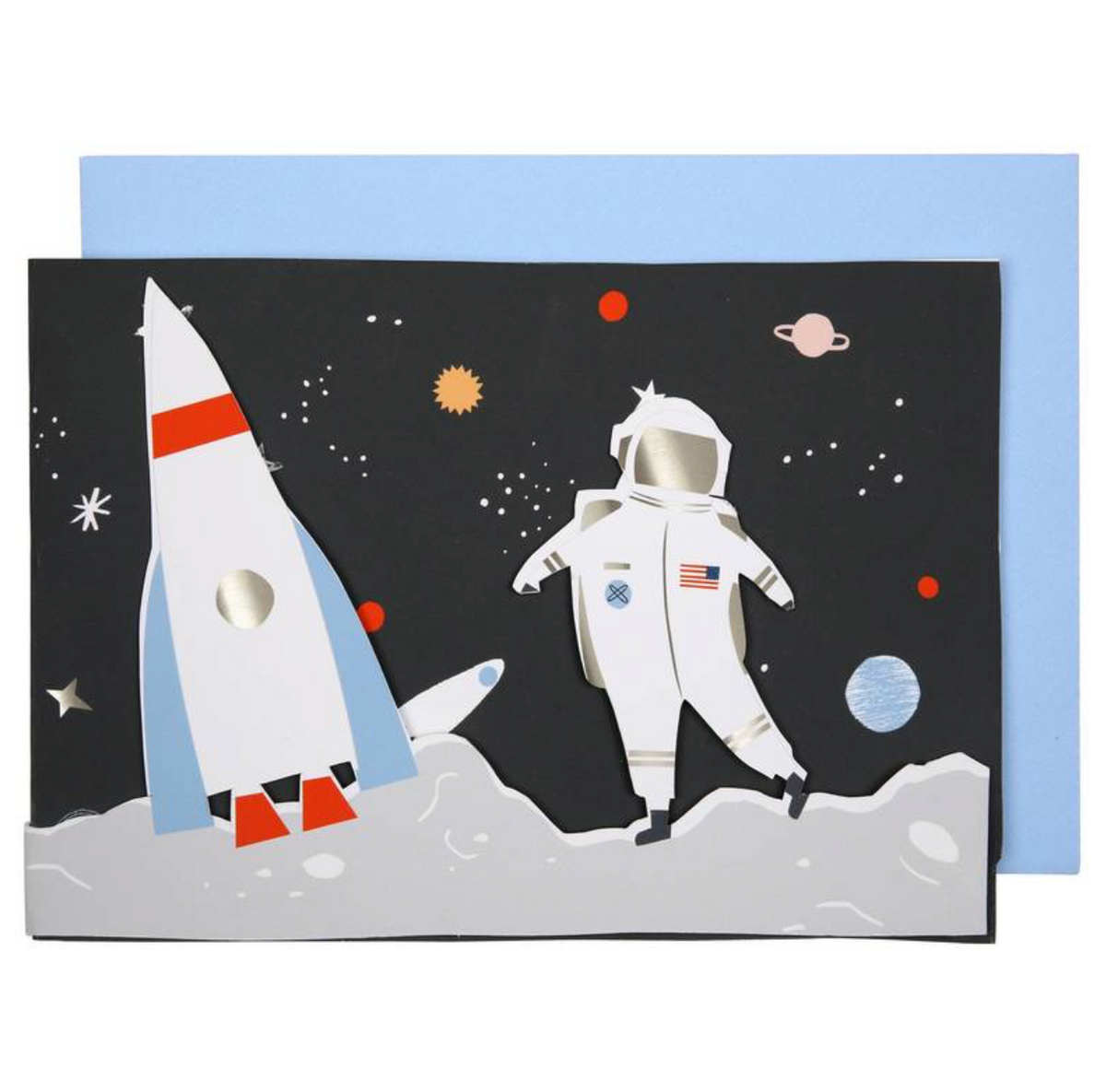 MERI MERI '3D SPACE SCENE' KARTE