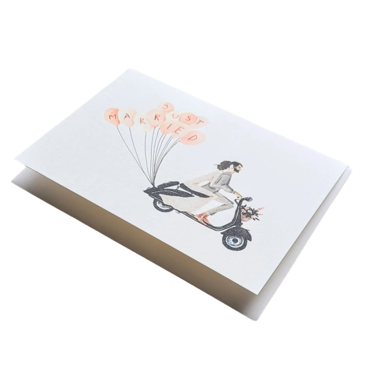 'JUST MARRIED VESPA'