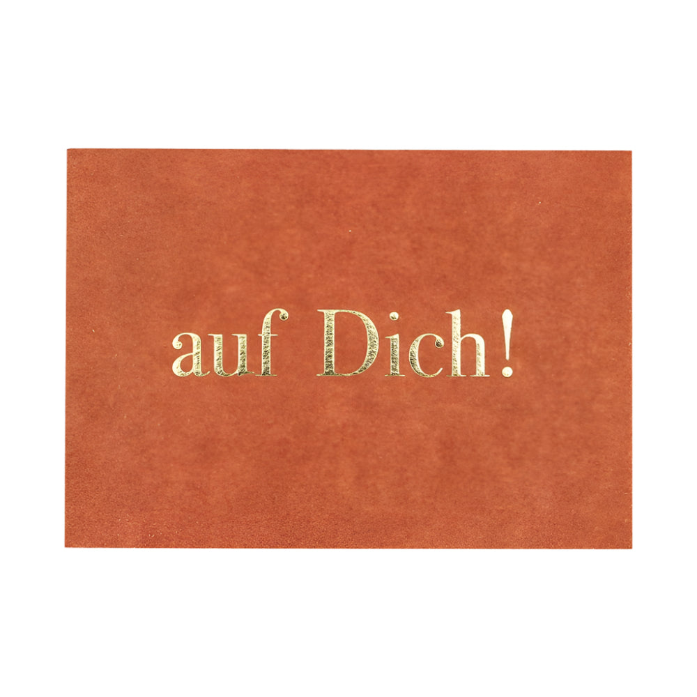 'AUF DICH'