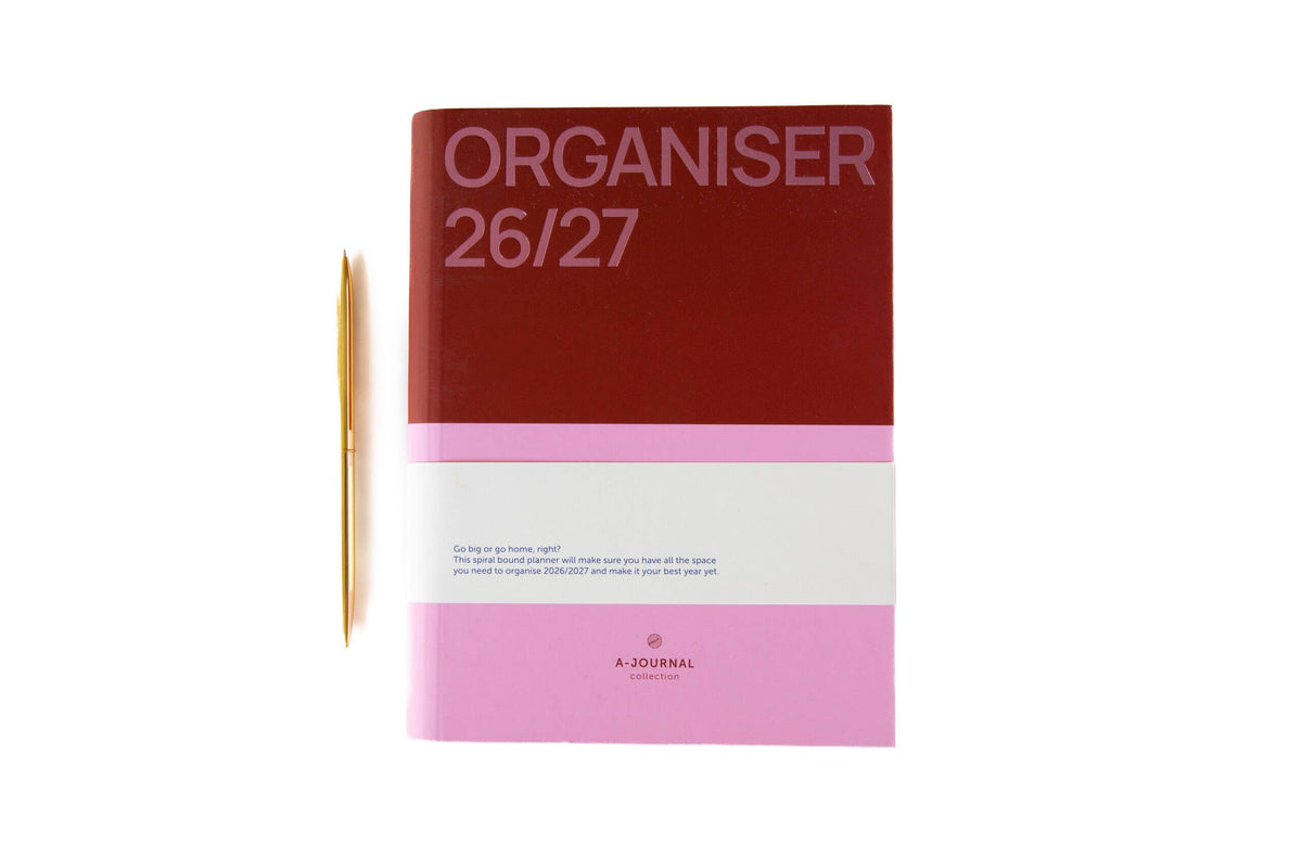'KALENDER 2026-2027 - BURGUNDY | ROSA'