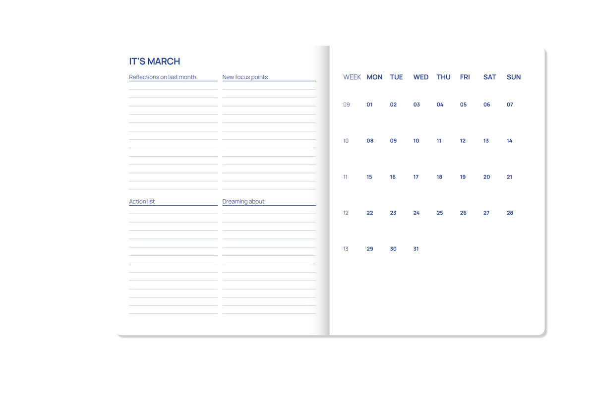 'KALENDER 2027 - BLUMEN'