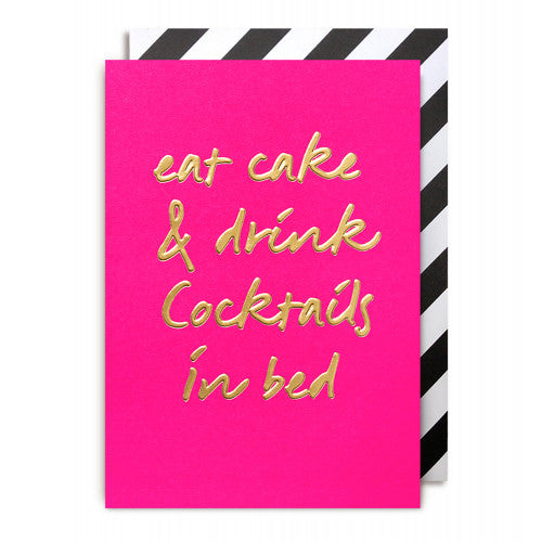 'CAKE & COCKTAILS'