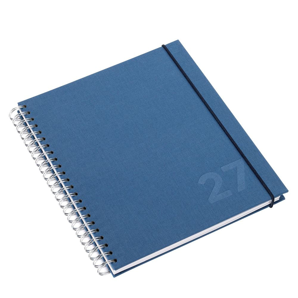 KALENDER '2027' | WIRE-O | 170X200 MM | DARLANA BLUE