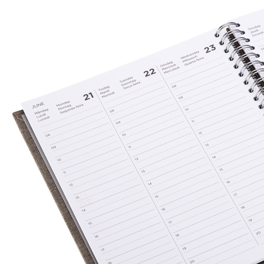 KALENDER '2027' | WIRE-O | 170X200 MM | MARIGOLD